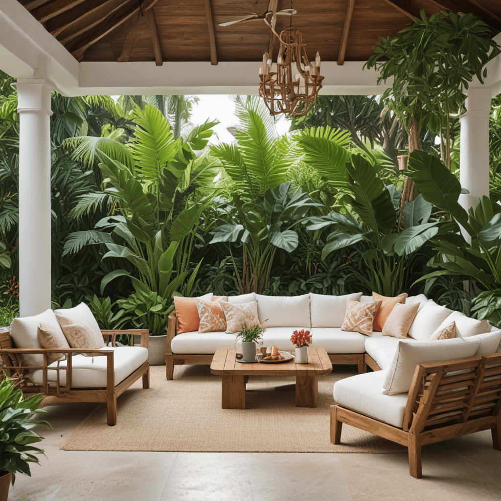 How to Create a Tropical Paradise in Your Outdoor Living Space