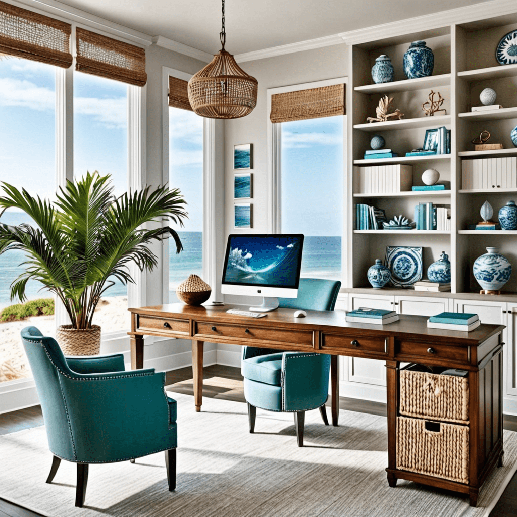 Coastal Chic: Seaside-Inspired Home Office Decor