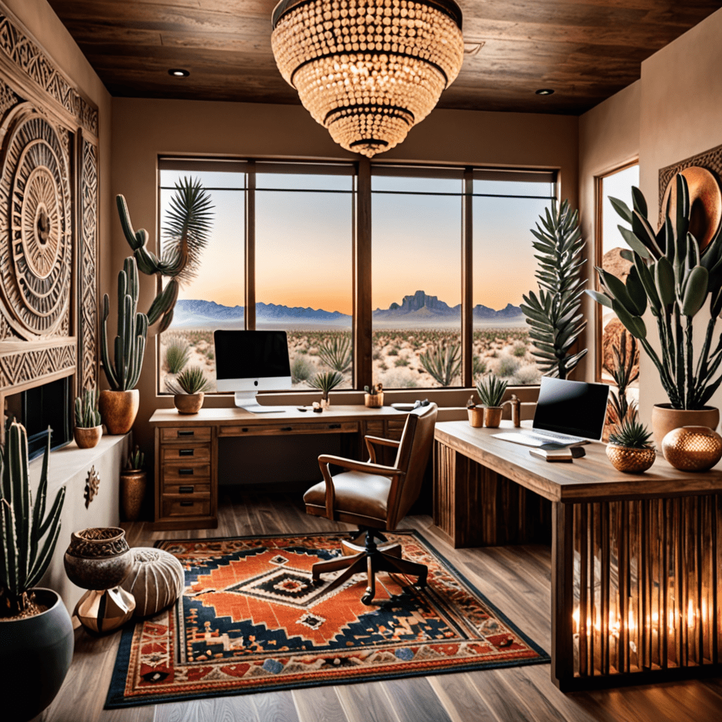 Desert Dreams: Southwest Siesta Home Office Decor