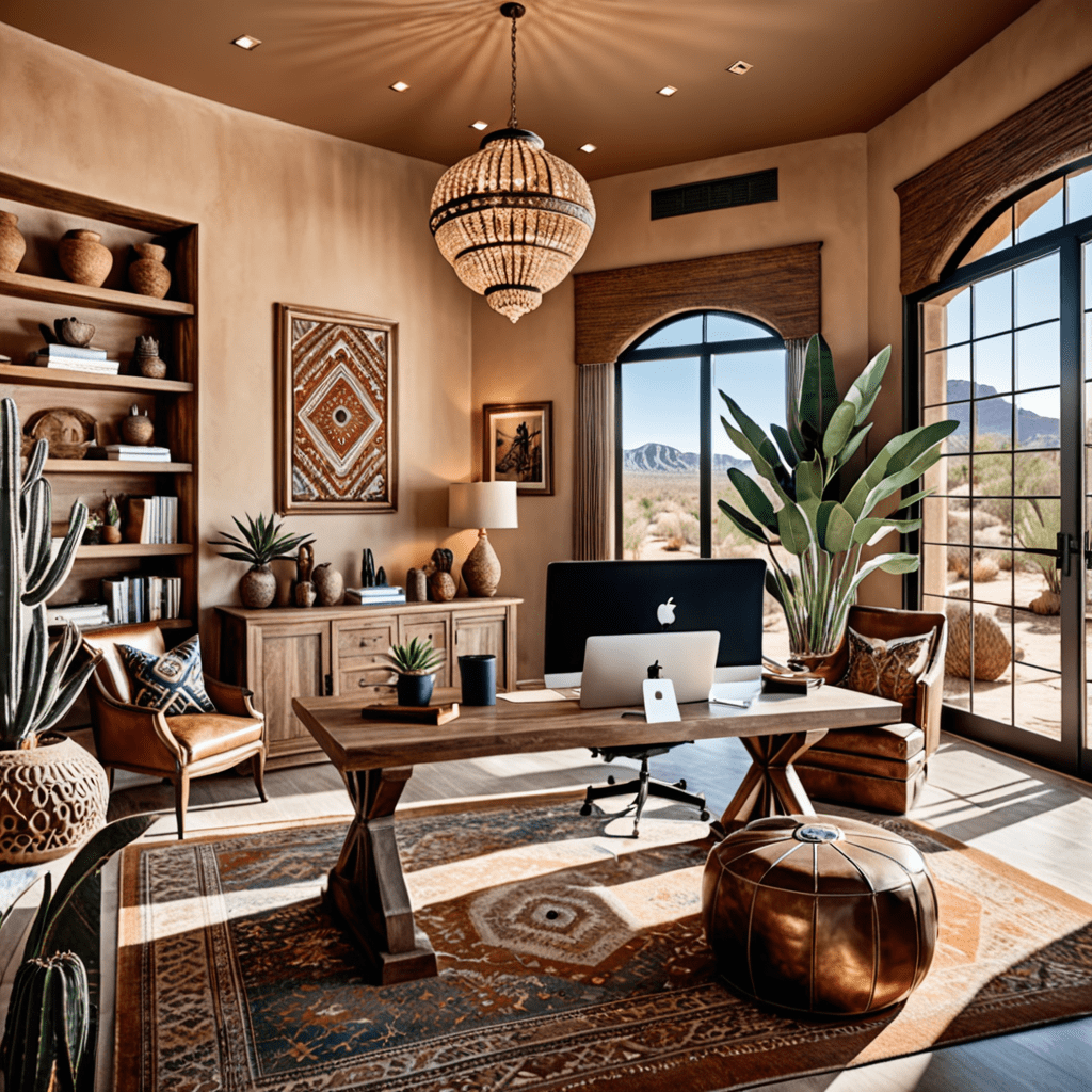 Desert Dreams: Southwest Siesta Home Office Decor