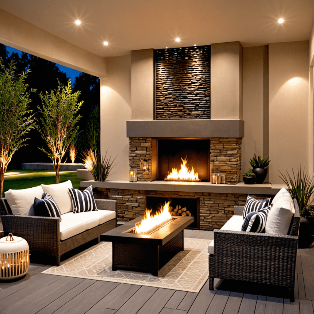 The Art of Lighting Outdoor Fire Features