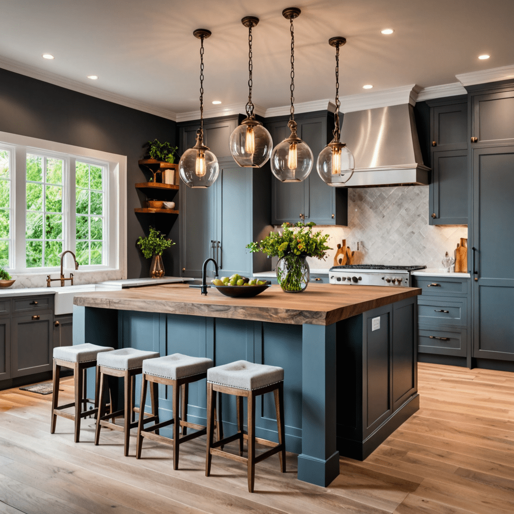 Enhancing Your Kitchen Island with Pendant Lights