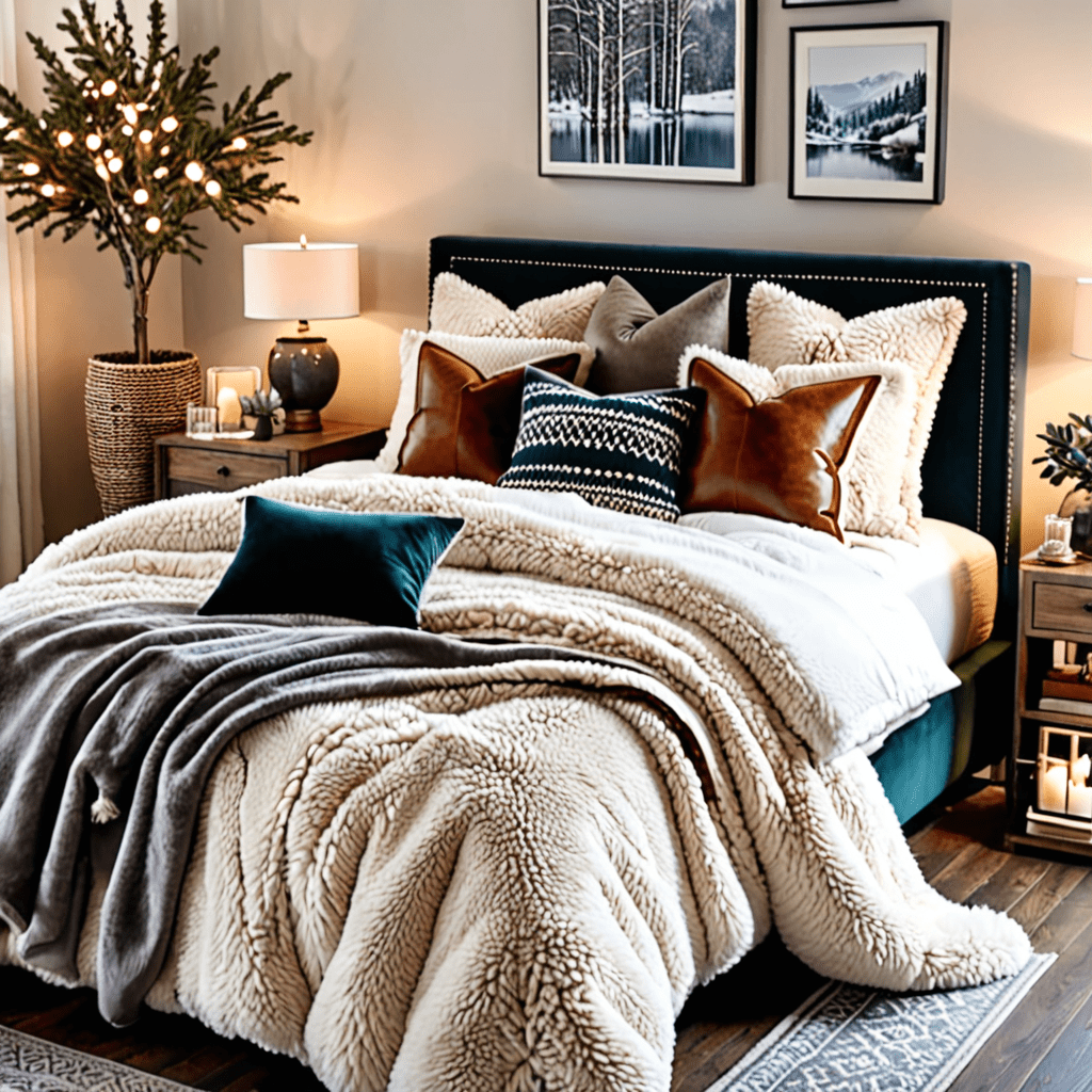 The Cozy Appeal of Sherpa: Soft Fabric Choices for Winter Home Decor