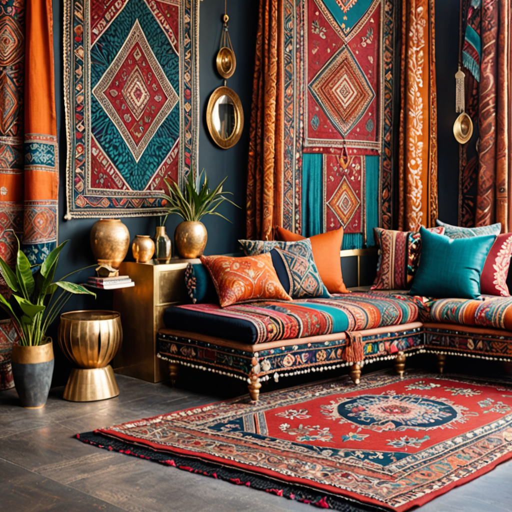Textile Fusion: Mixing Textiles from Different Cultures for Bohemian Style