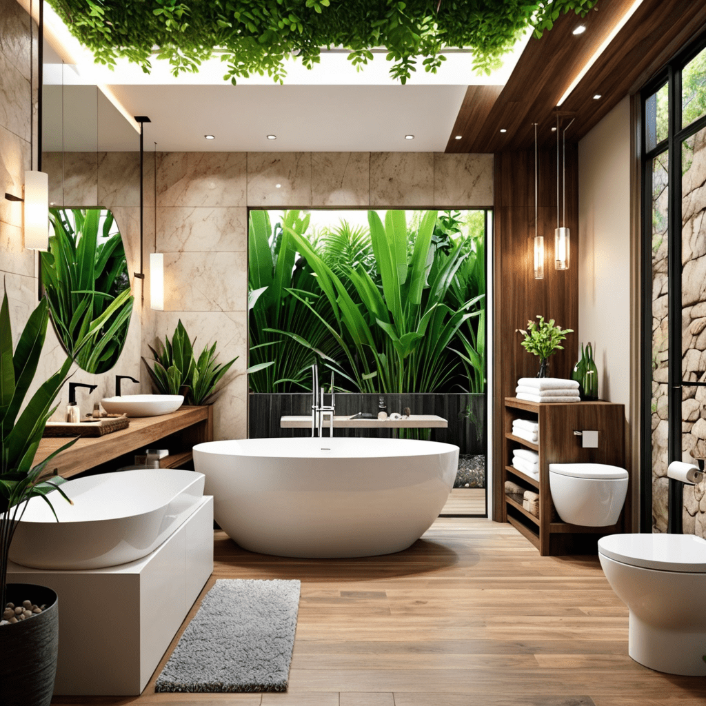 Nature-Inspired Bathroom Design Trends for a Serene Oasis