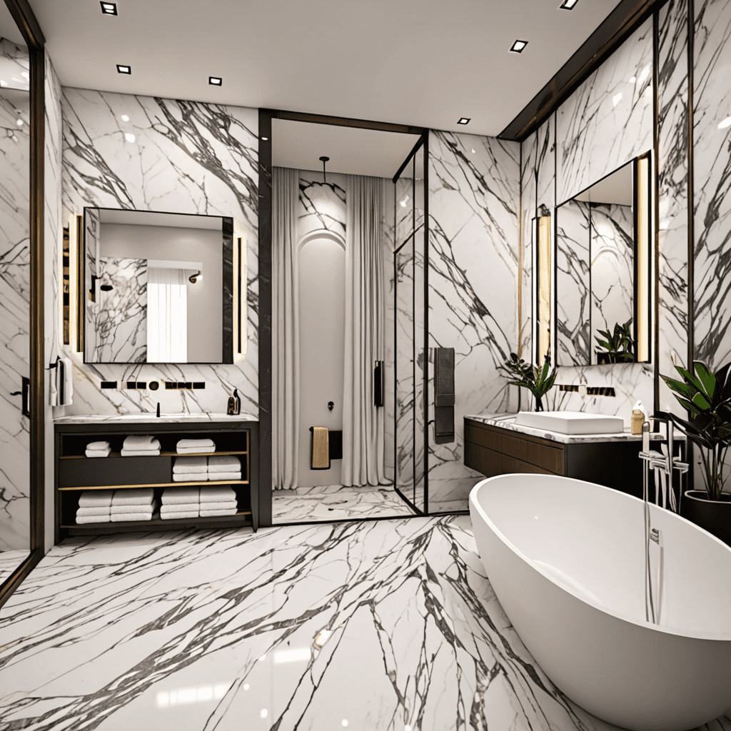 Marble Madness: Incorporating Marble in Bathroom Design Trends