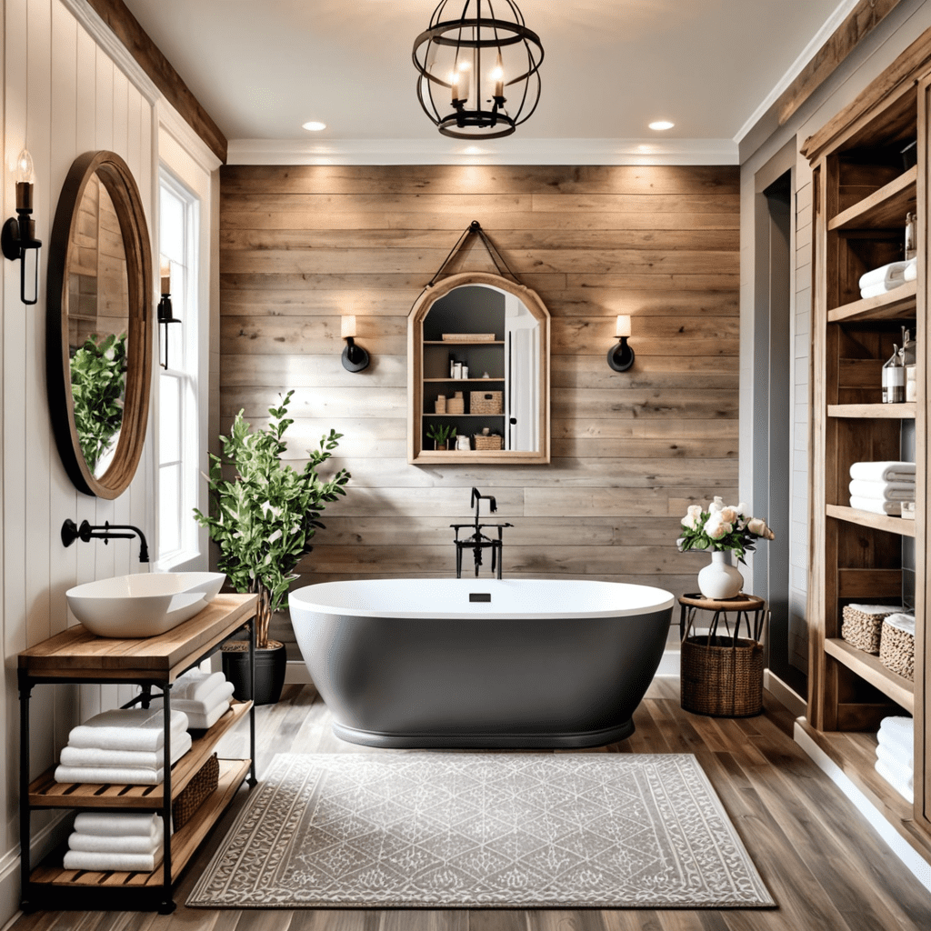 Modern Farmhouse Bathroom Design Trends for a Cozy Feel