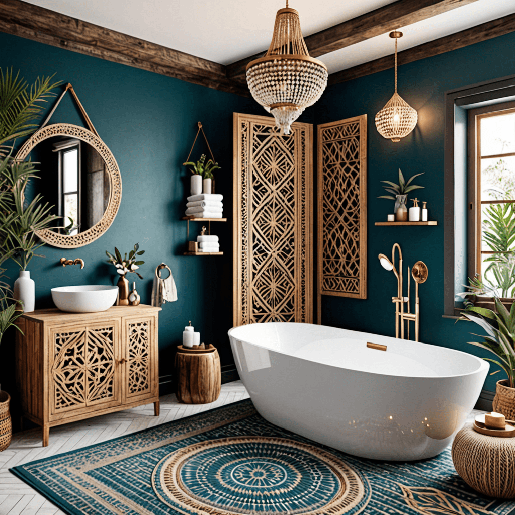 Modern Boho Bathroom Design Trends for a Laid-Back Vibe