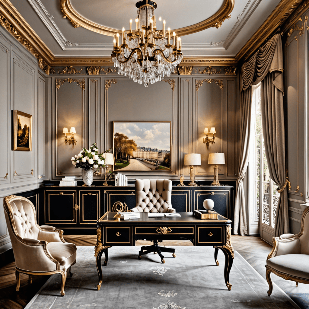French Flair: Parisian-Inspired Home Office Decor