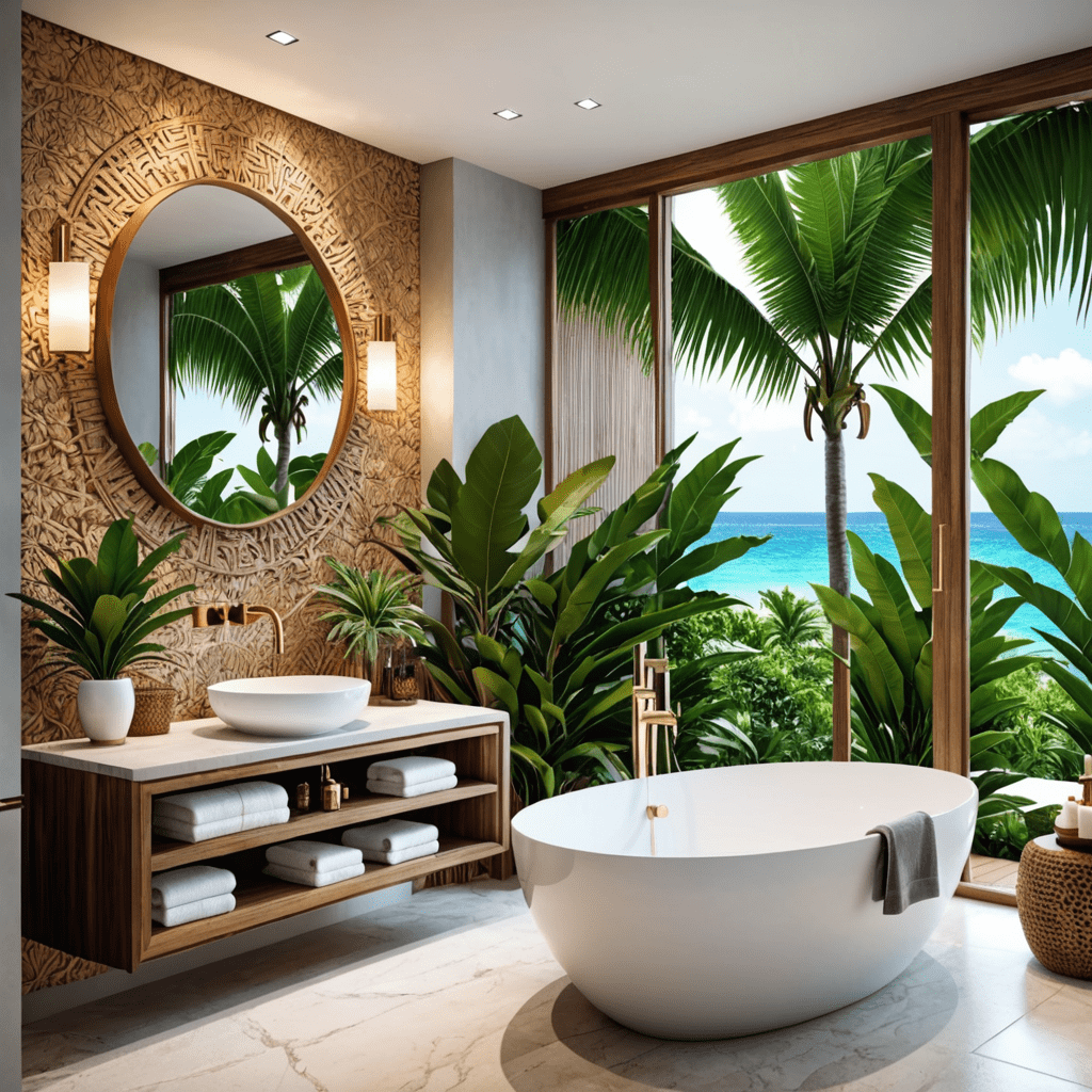 Tropical Paradise: Island Elements in Bathroom Design Trends