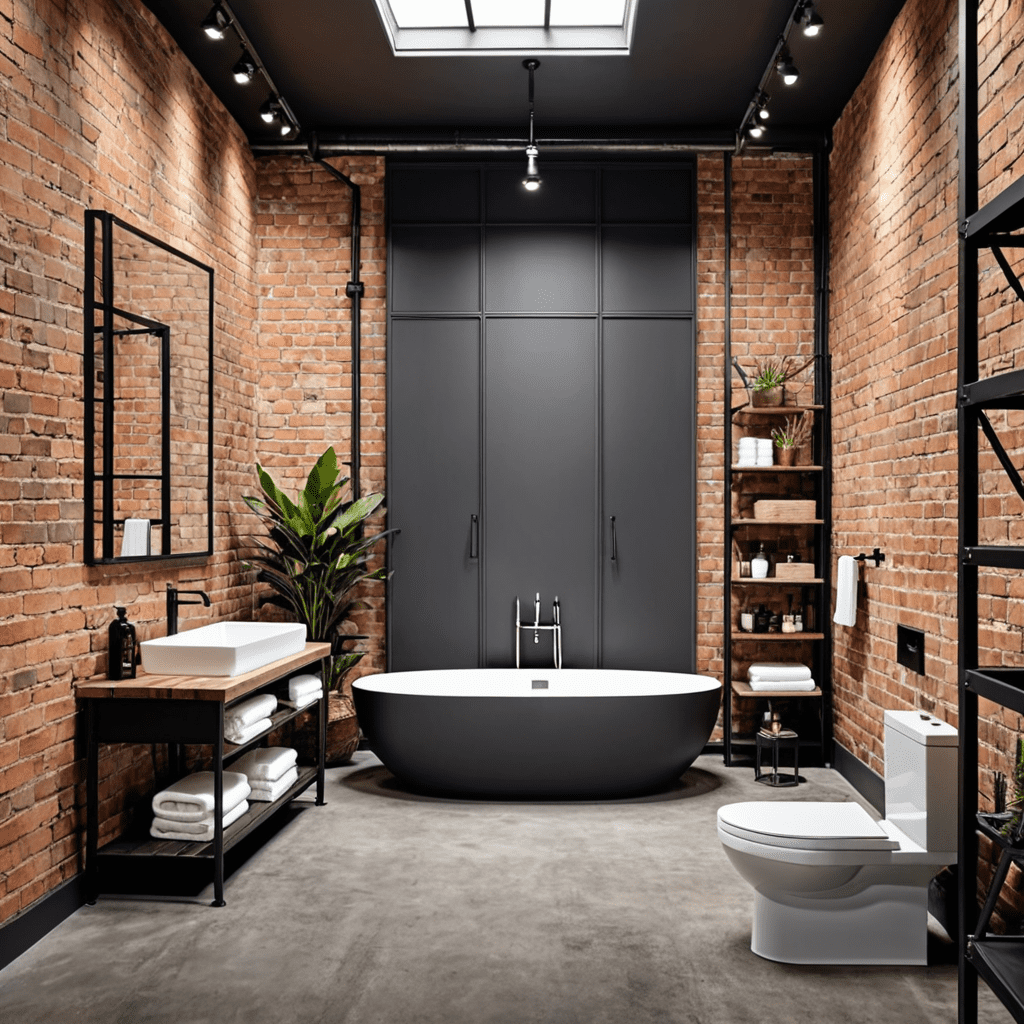 Industrial Chic Bathroom Design Trends for a Warehouse Vibe
