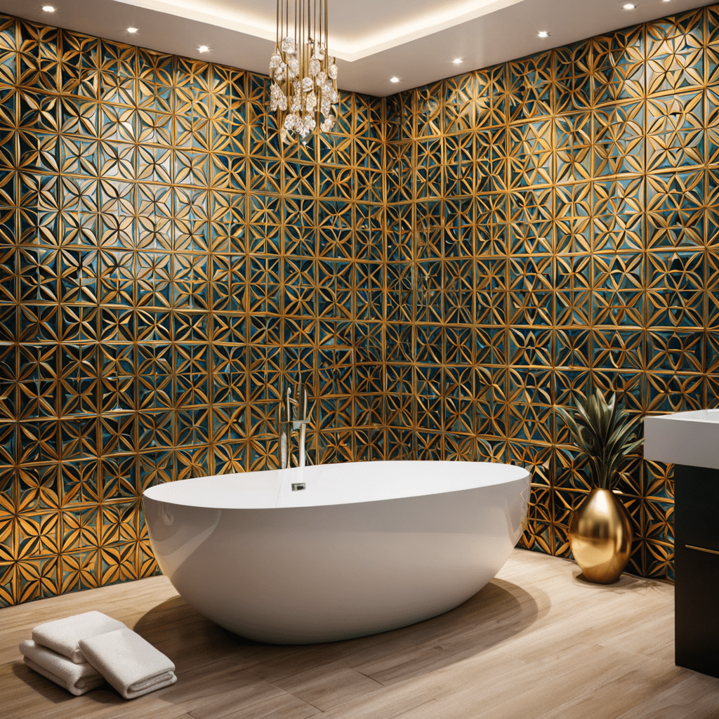 Artistic Expression: Creative Tiles in Bathroom Design Trends