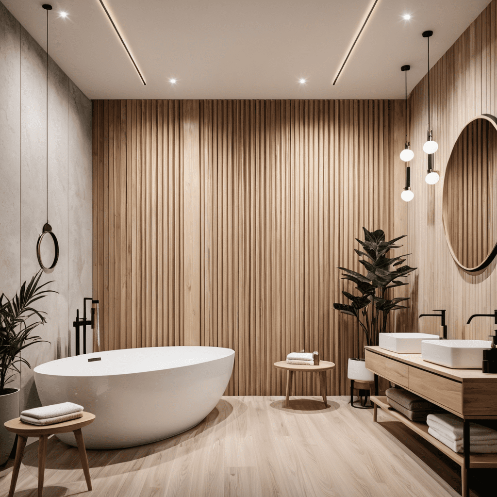 Scandinavian Sanctuary: Calming Elements in Bathroom Design Trends