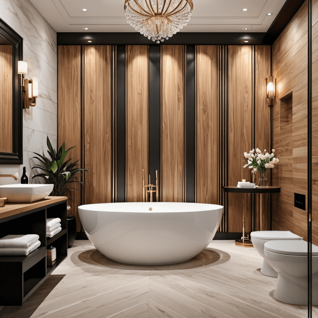 Artistic Flair: Creative Details in Bathroom Design Trends