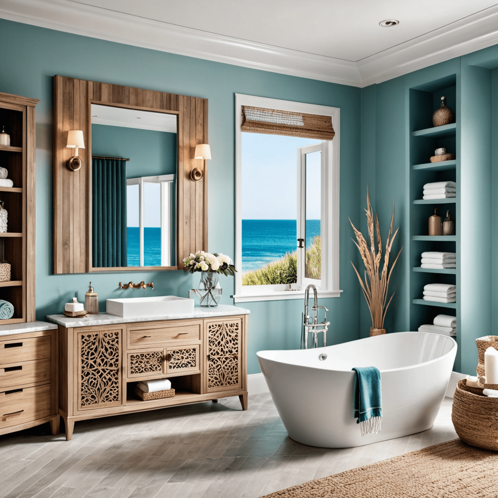 Coastal Living: Seaside Elements in Bathroom Design Trends