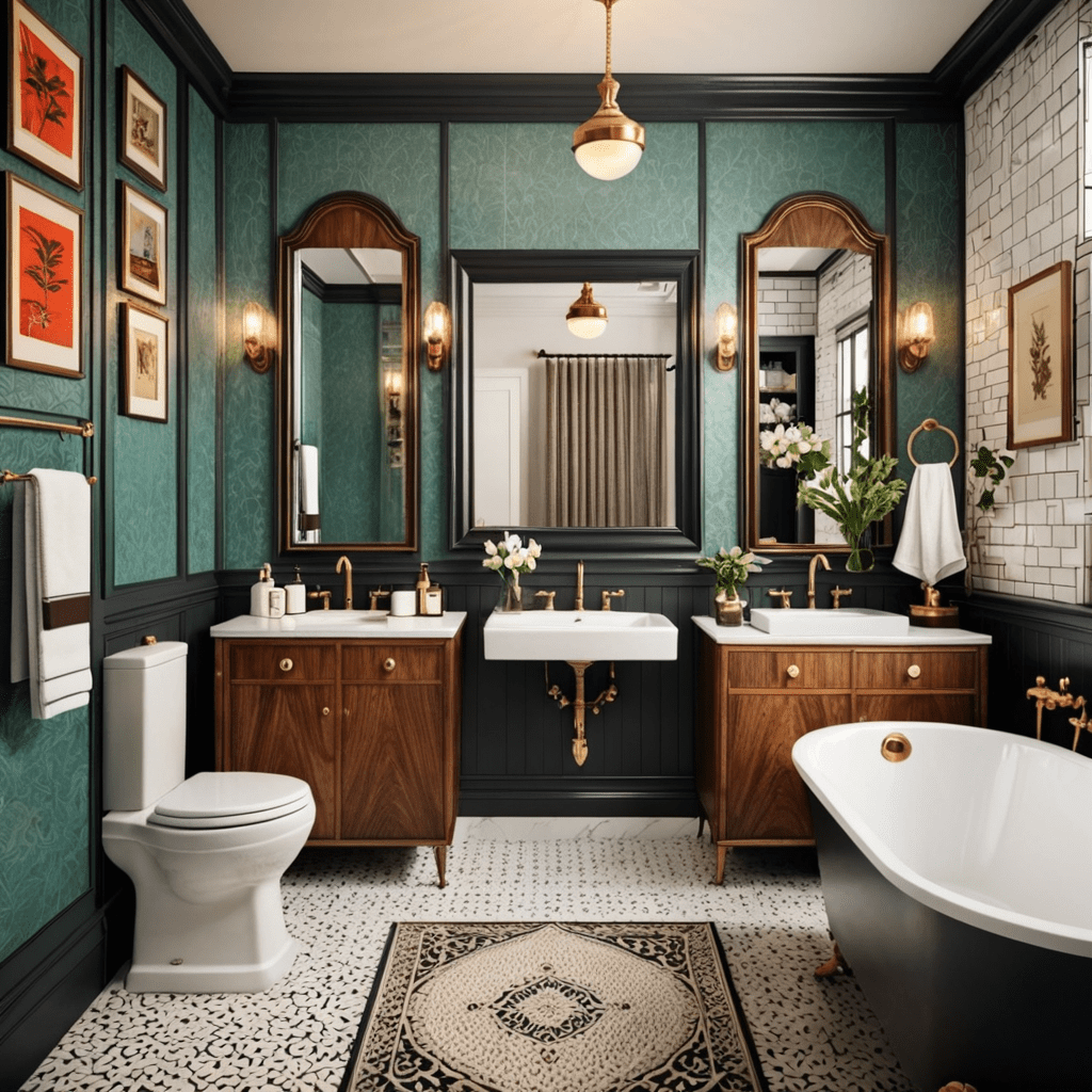 Vintage Vibes: Retro Elements in Bathroom Design Trends