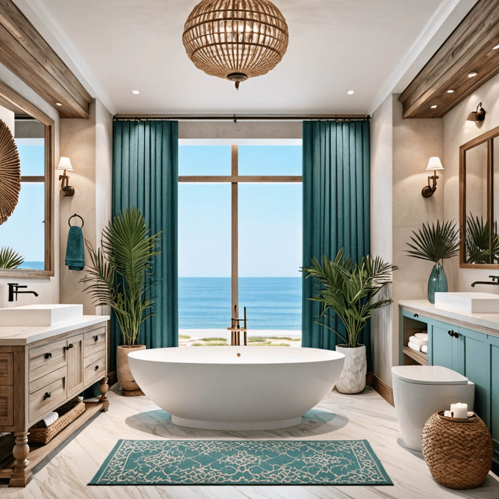 Coastal Charm: Seaside Elements in Bathroom Design Trends