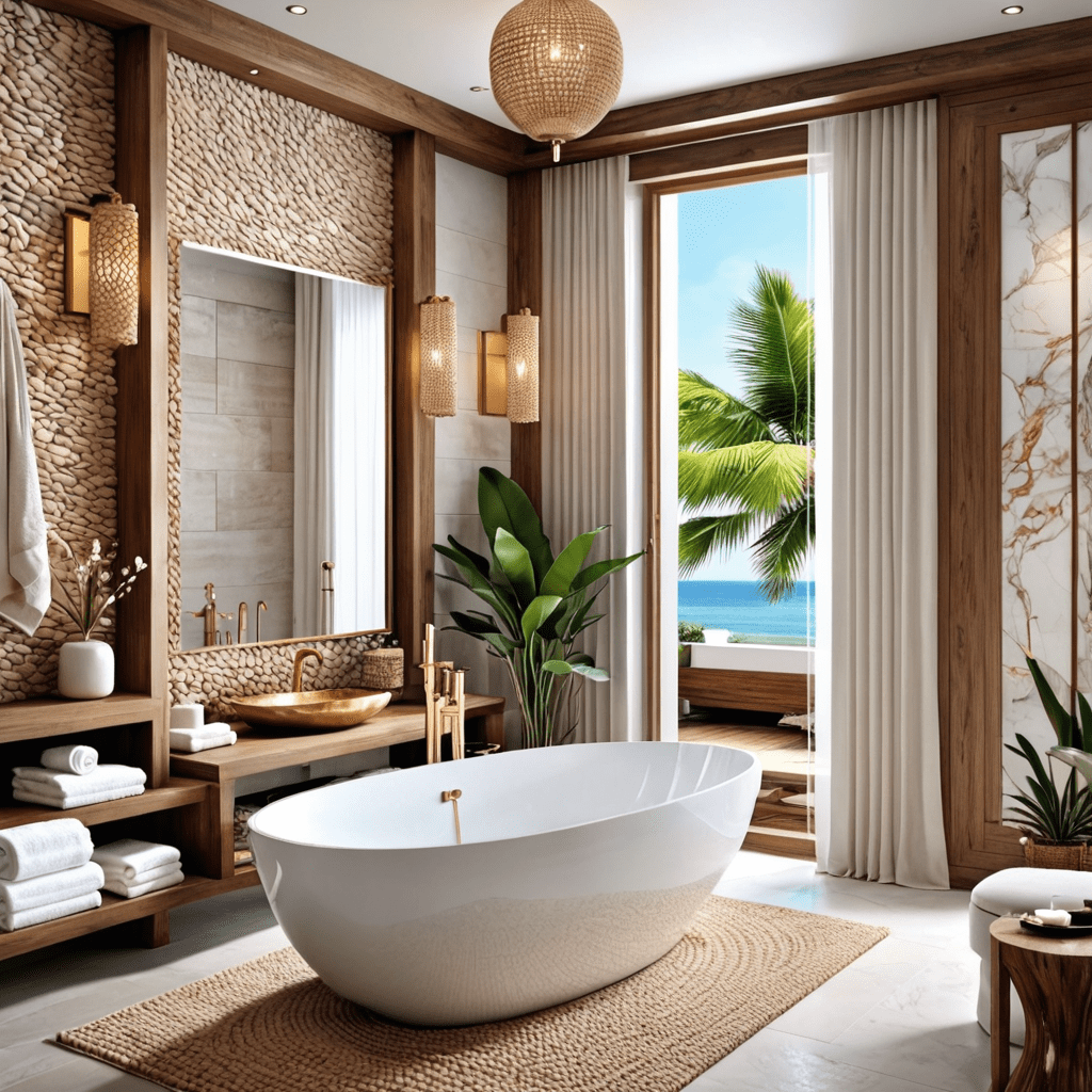 Coastal Retreat: Relaxing Elements in Bathroom Design Trends