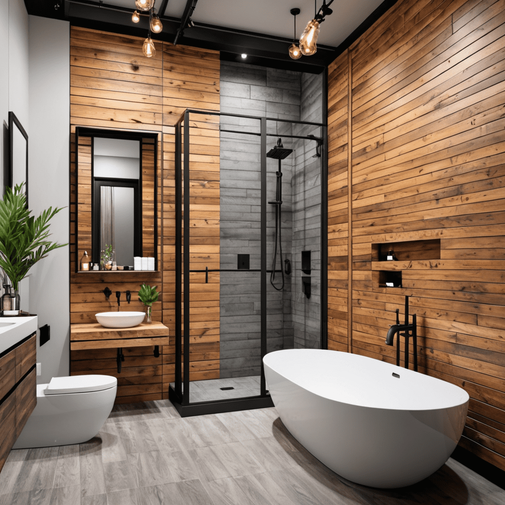 Industrial Fusion: Blended Elements in Bathroom Design Trends