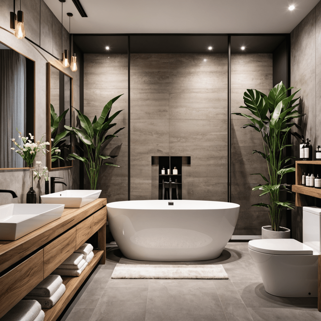 Urban Escape: Urban Elements in Bathroom Design Trends