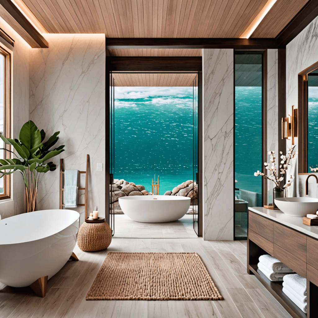 Coastal Retreat: Retreat Elements in Bathroom Design Trends