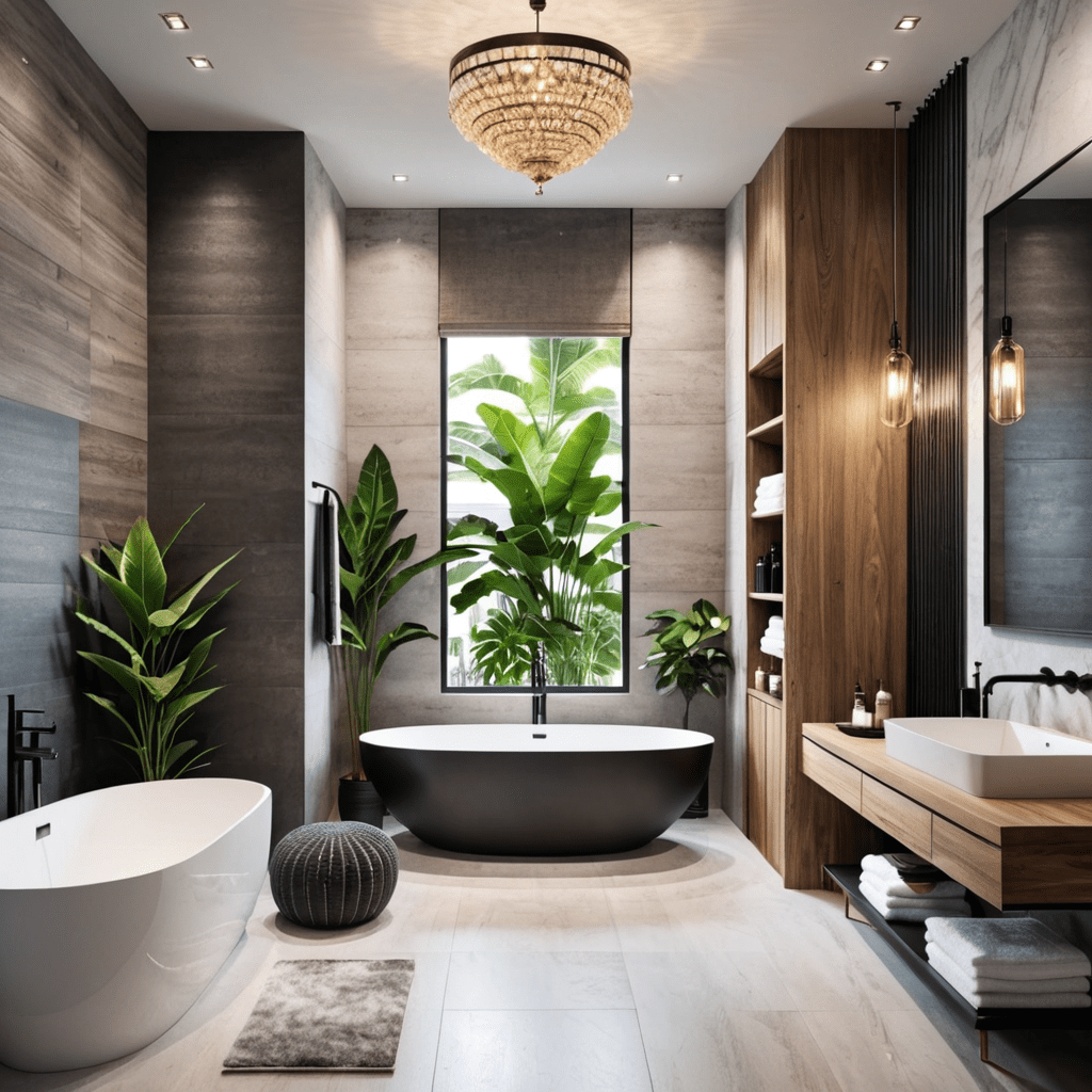 Urban Escape: Escaping Elements in Bathroom Design Trends