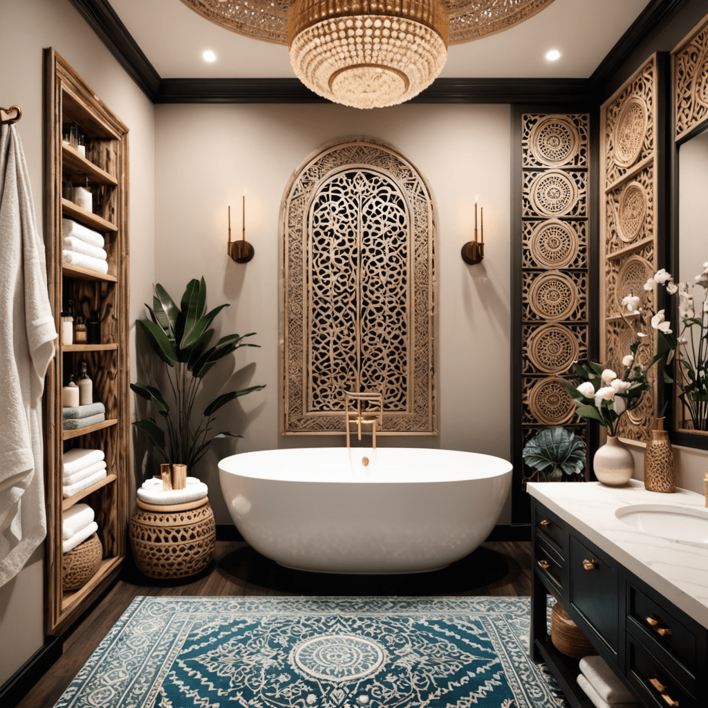 Boho Bliss: Blissful Elements in Bathroom Design Trends