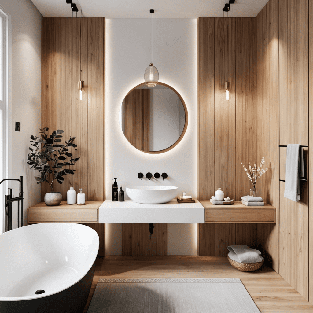 Scandinavian Serenity: Serene Elements in Bathroom Design Trends