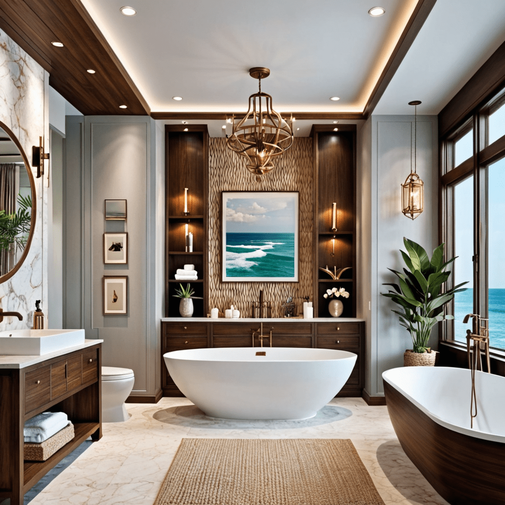 Coastal Living: Living Elements in Bathroom Design Trends