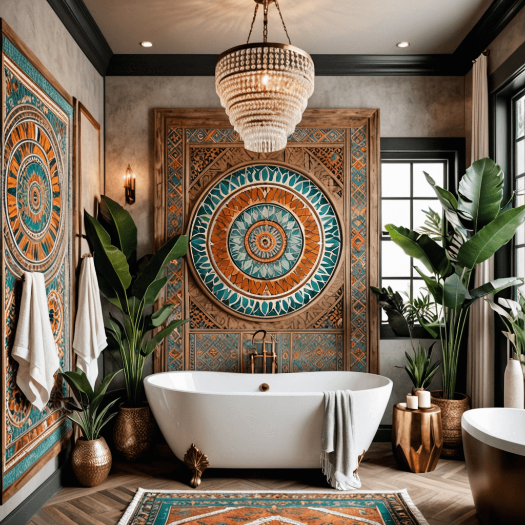 Boho Beauty: Beautiful Elements in Bathroom Design Trends
