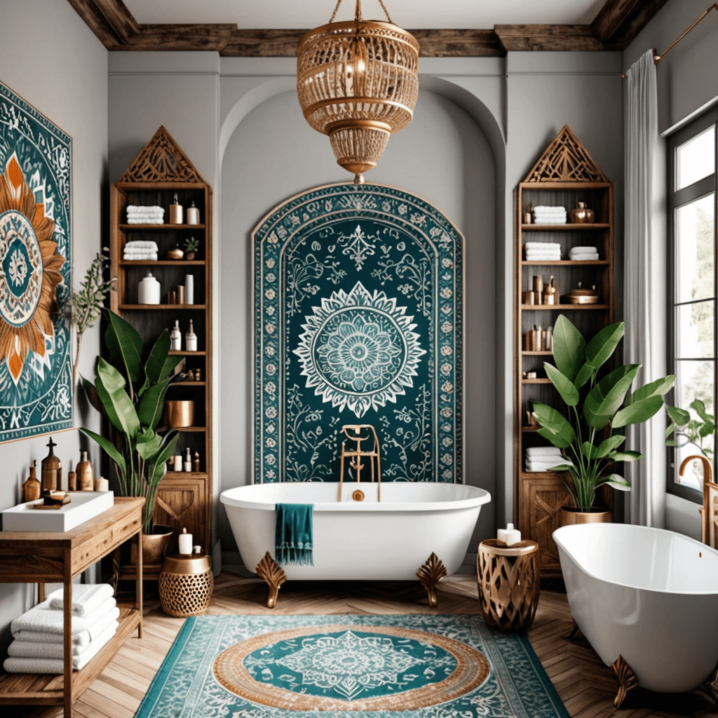 Boho Beauty: Beauty Elements in Bathroom Design Trends