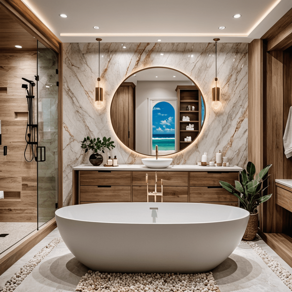 Coastal Retreat: Retreat Elements in Bathroom Design Trends