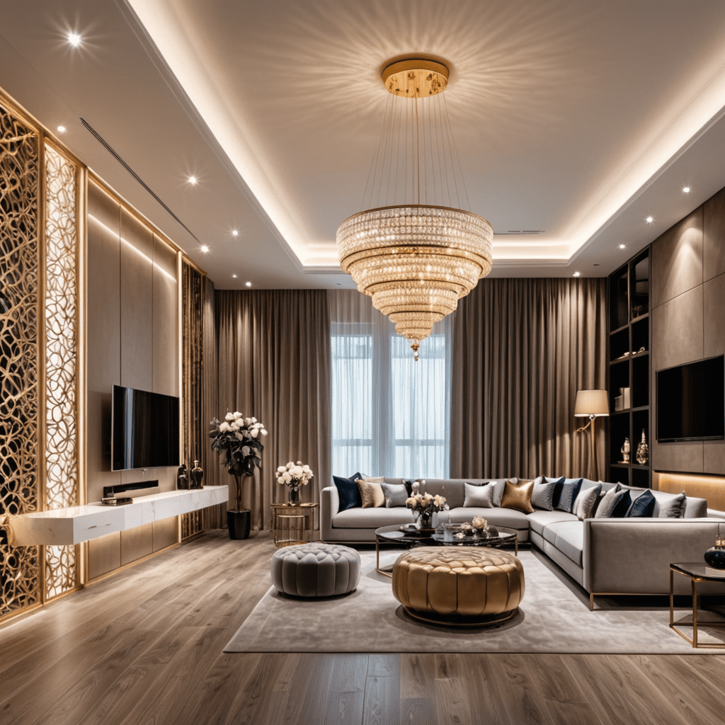 Stylish Lighting Ideas for Luxury Living Spaces