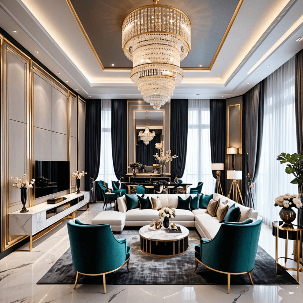 Luxurious Living Spaces: Blending Modern and Classic Styles
