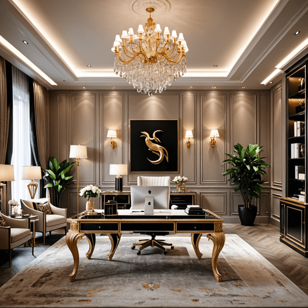 Luxe Living: Designing a Luxurious Home Office Space