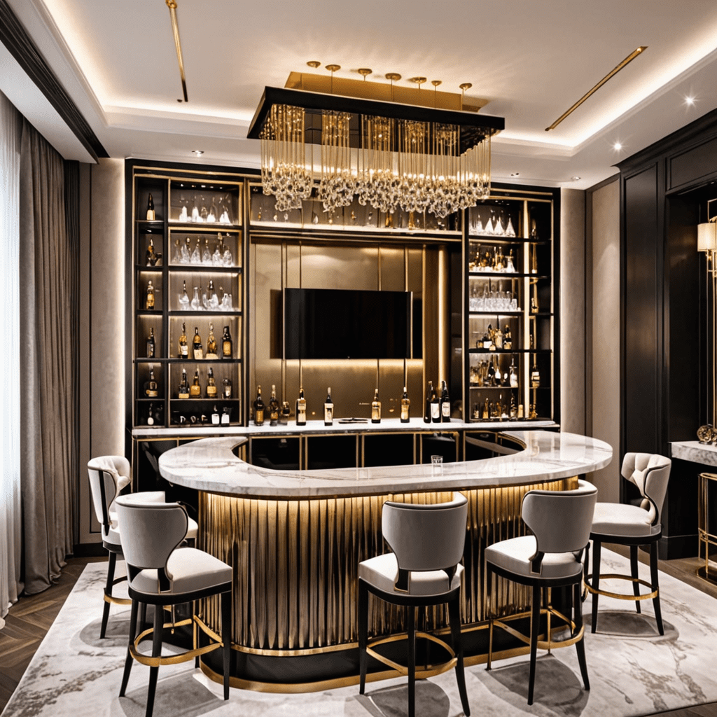 Luxurious Living Spaces: Designing a Chic Home Bar