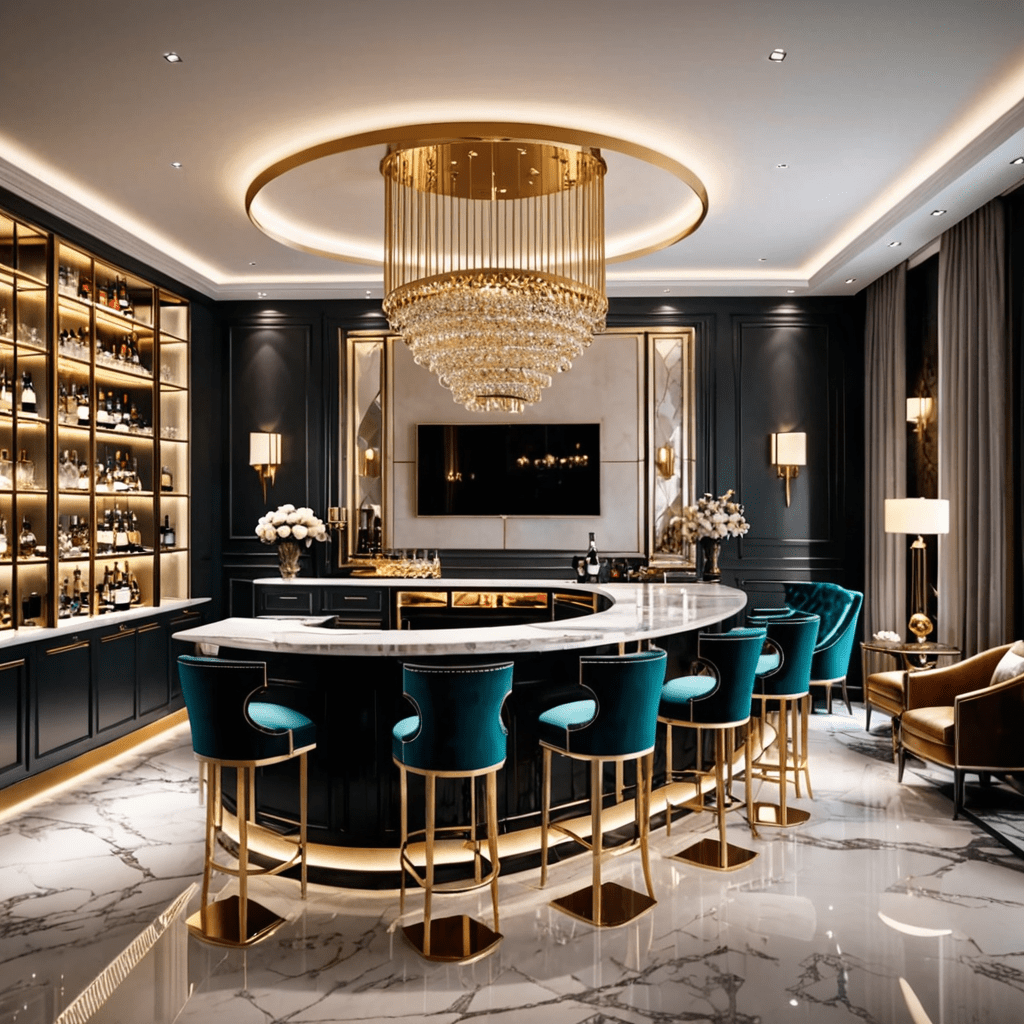 Luxurious Living Spaces: Designing a Chic Home Bar