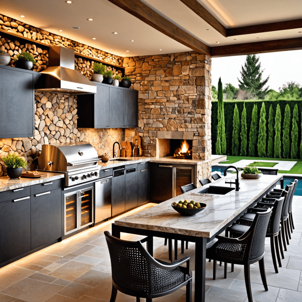 Luxe Living: Tips for Creating a Luxurious Outdoor Kitchen