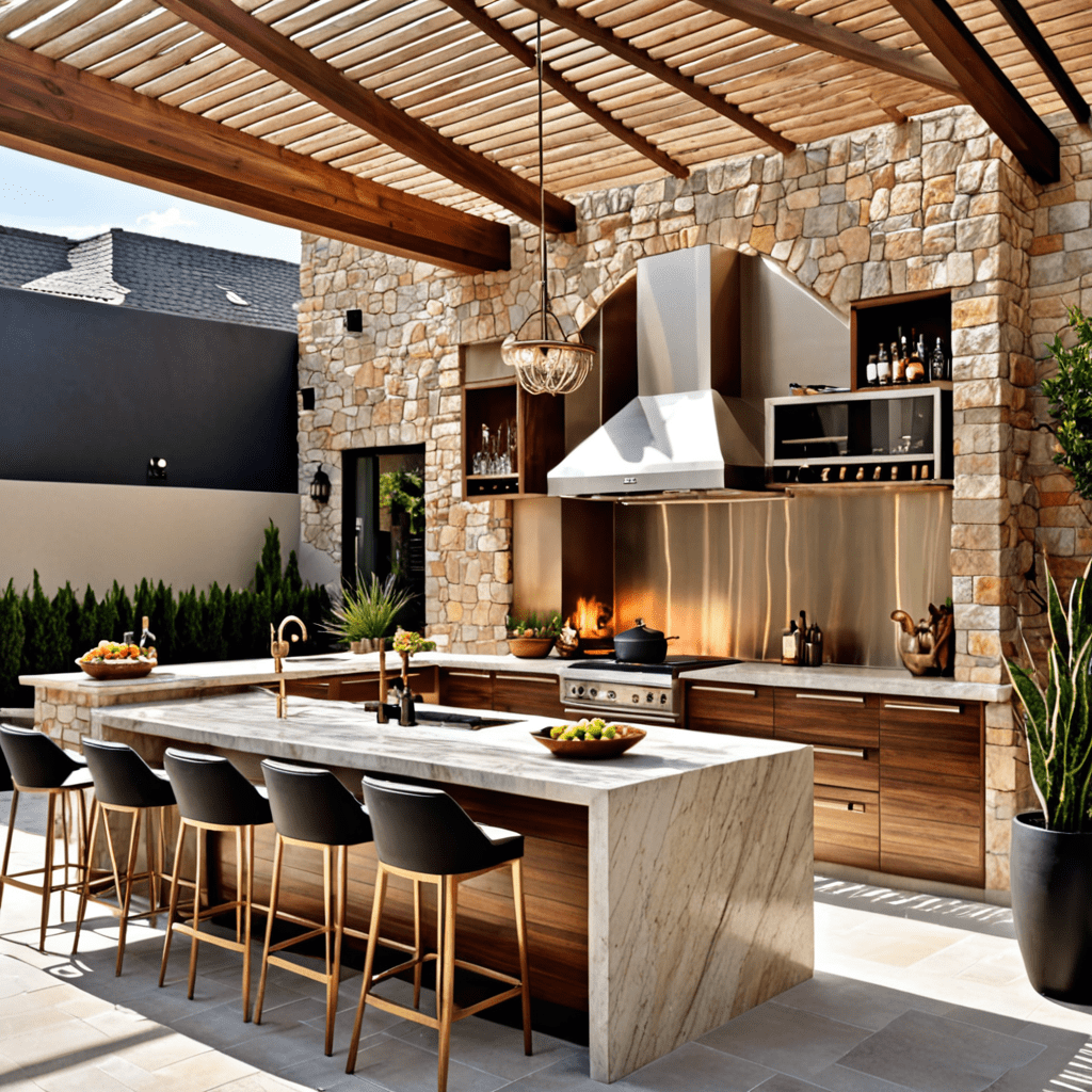 Luxe Living: Tips for Creating a Luxurious Outdoor Kitchen