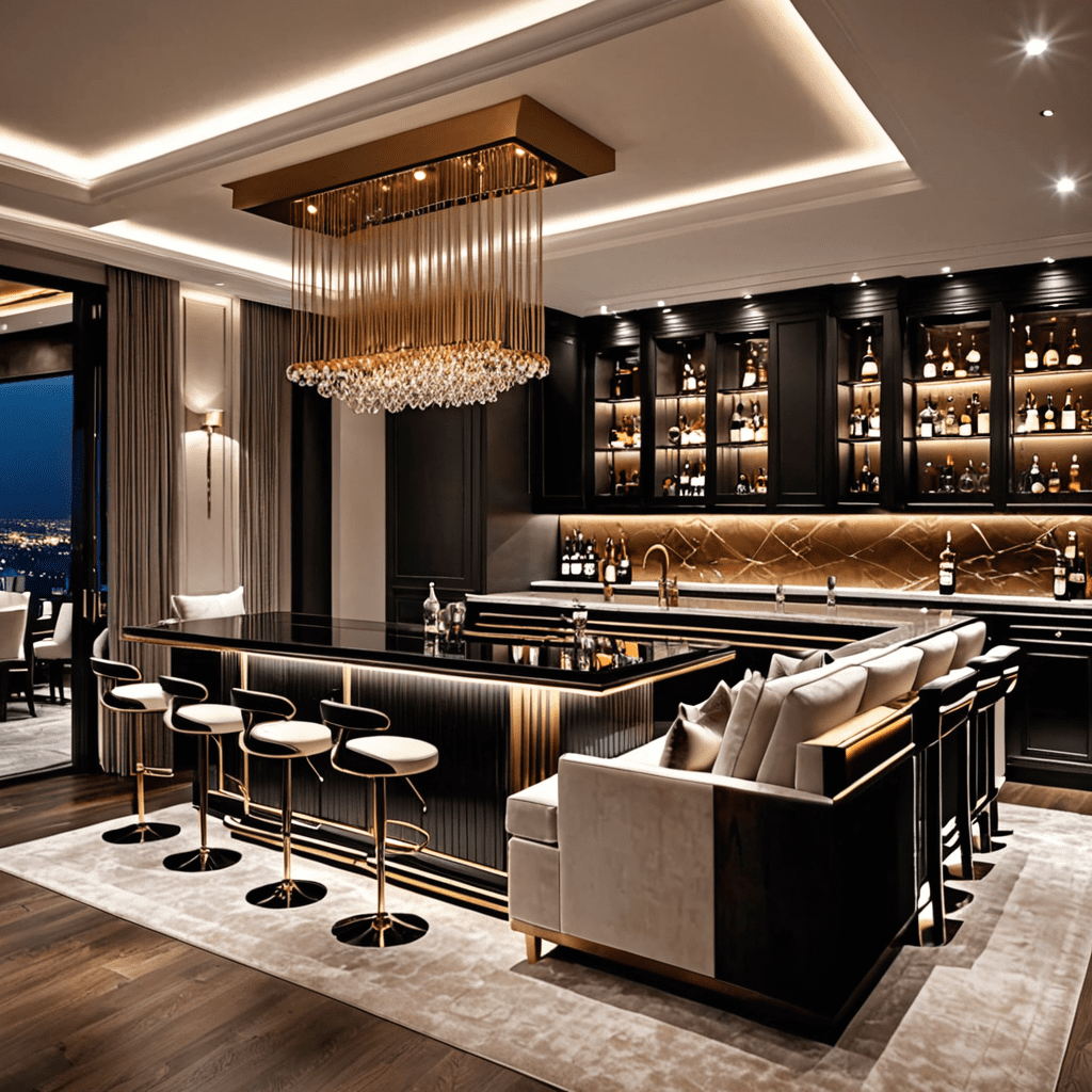 Luxurious Living Spaces: Designing a Stylish Home Bar