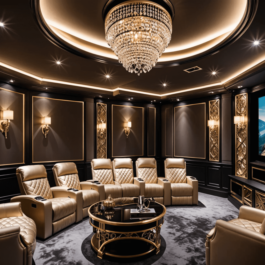 Luxurious Living Spaces: Designing a Sophisticated Home Theater