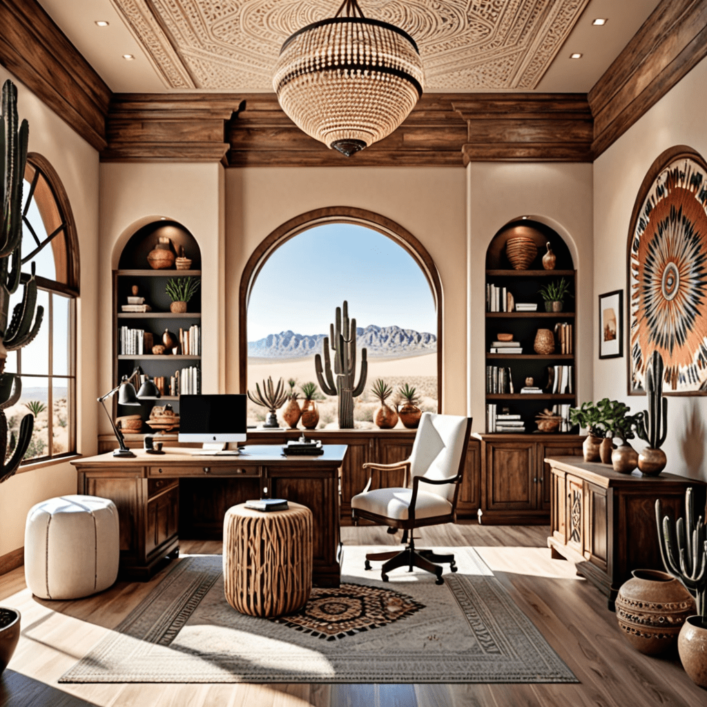 Desert Dreams: Southwestern Home Office Design