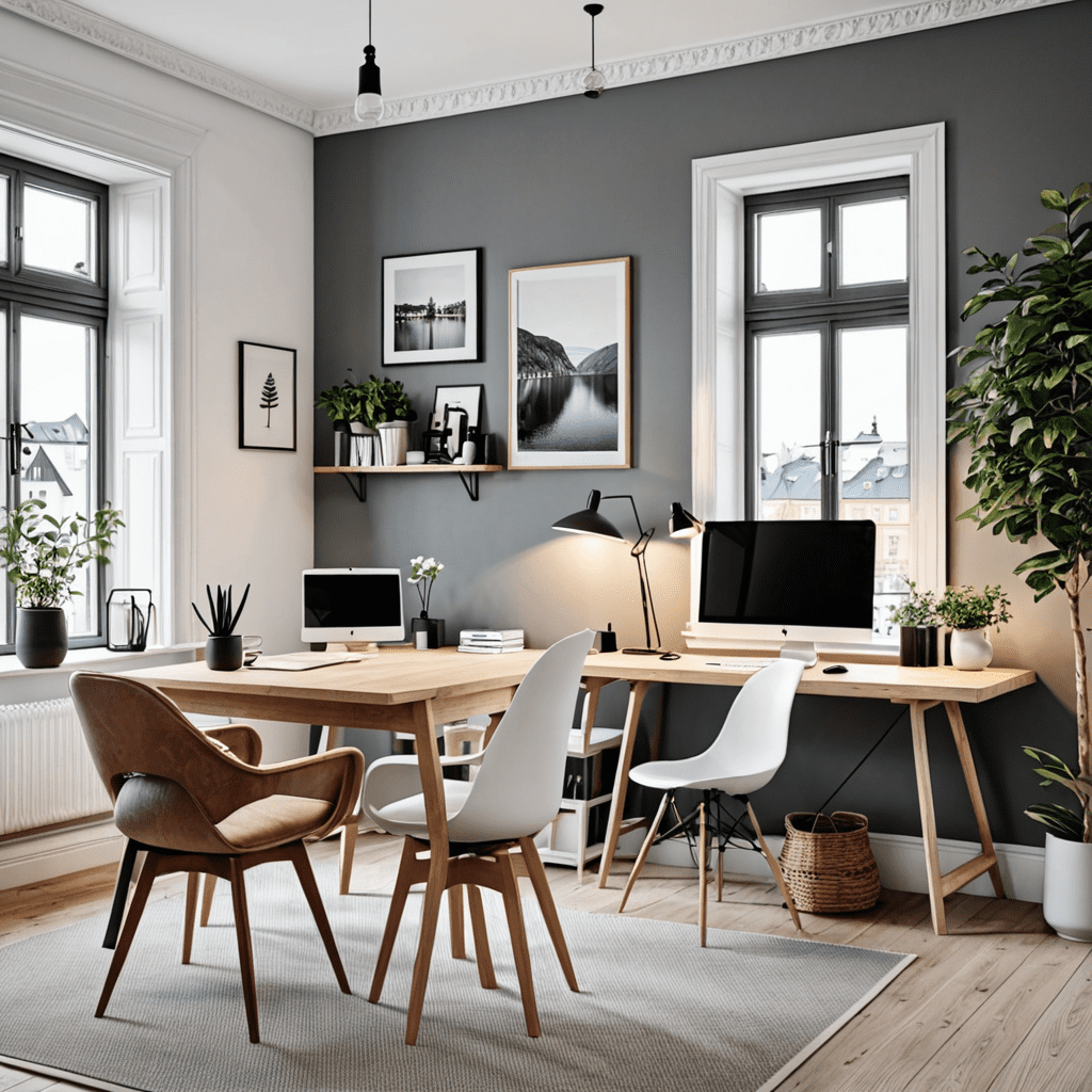 Scandi Style: Nordic Home Office Design Inspiration