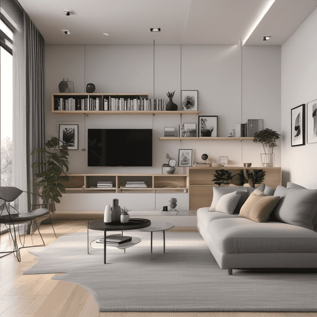 Contemporary Design: Minimalist Lifestyle and Serene Spaces for Clutter-Free Living