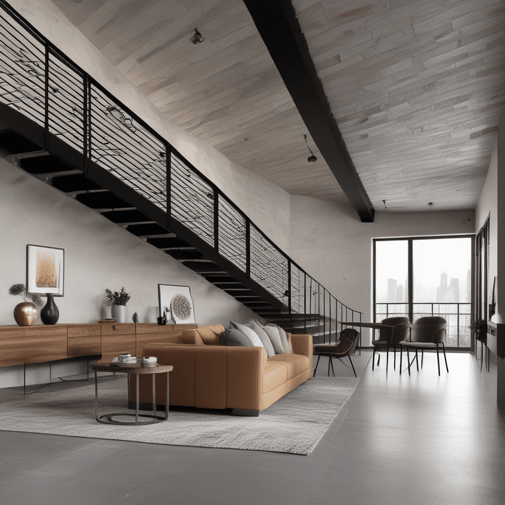 Contemporary Design: Urban Chic and Industrial Elements for Stylish Spaces