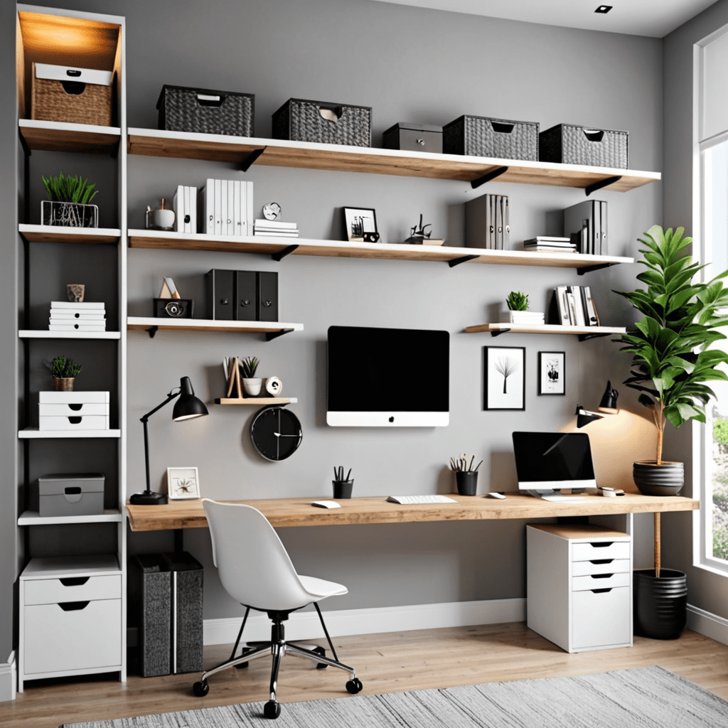 DIY Desk Organization Ideas for a Tidy Home Office