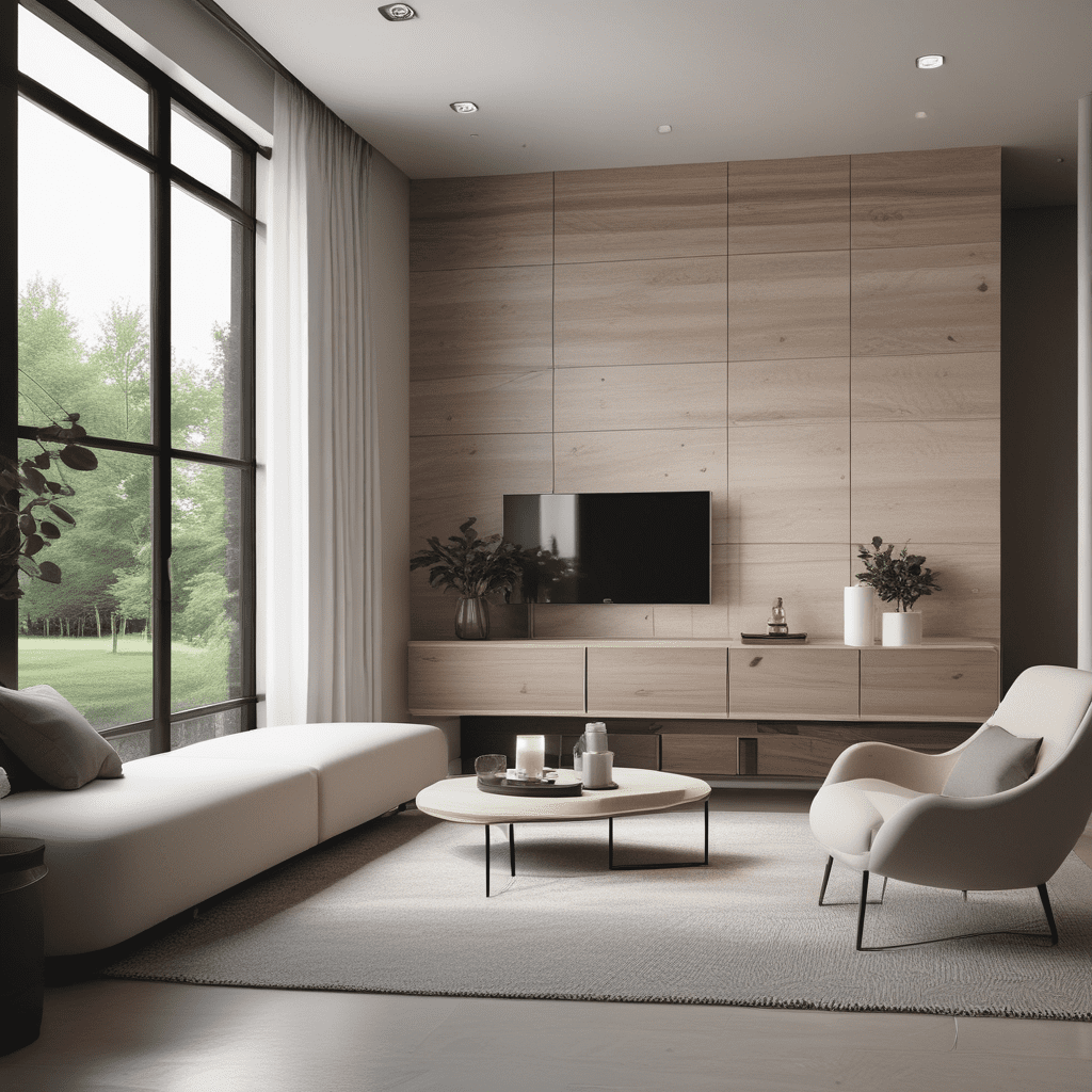 Contemporary Design: Minimalist Furnishings and Practical Spaces for Modern Living