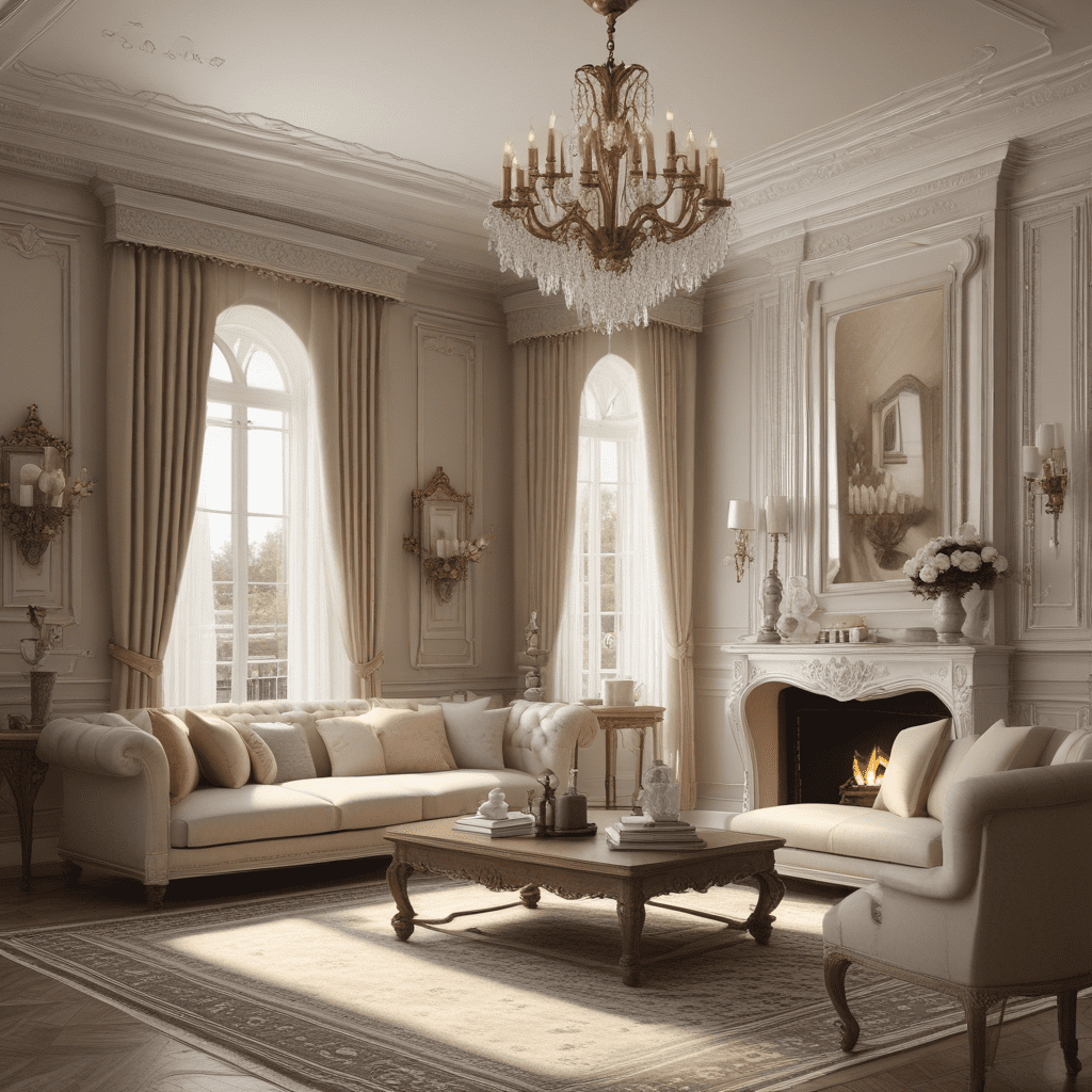 French Provincial Charm with Ethnic Touches