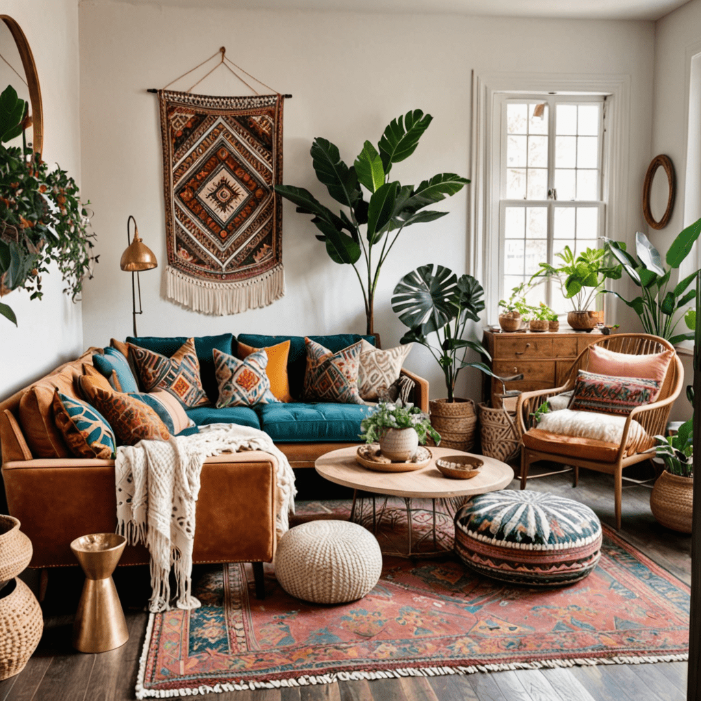 Boho Luxe: Lush Fabrics and Cultural Accents