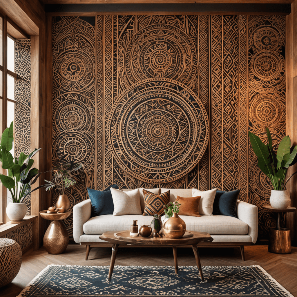 Tribal Textures and Patterns in Decor